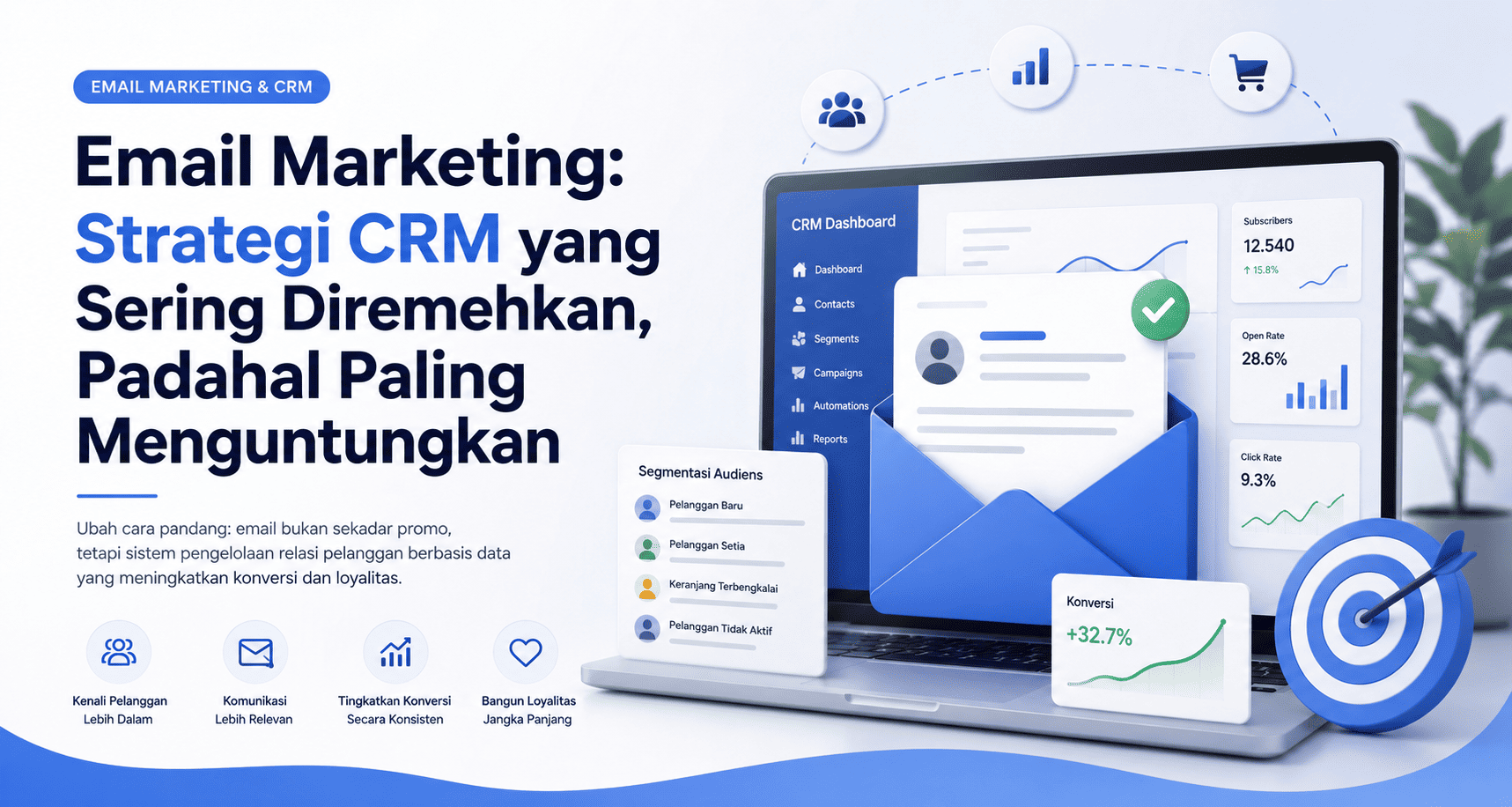Email Marketing : Strategi CRM yang Sering Diremehkan, Padahal Paling Menguntungkan