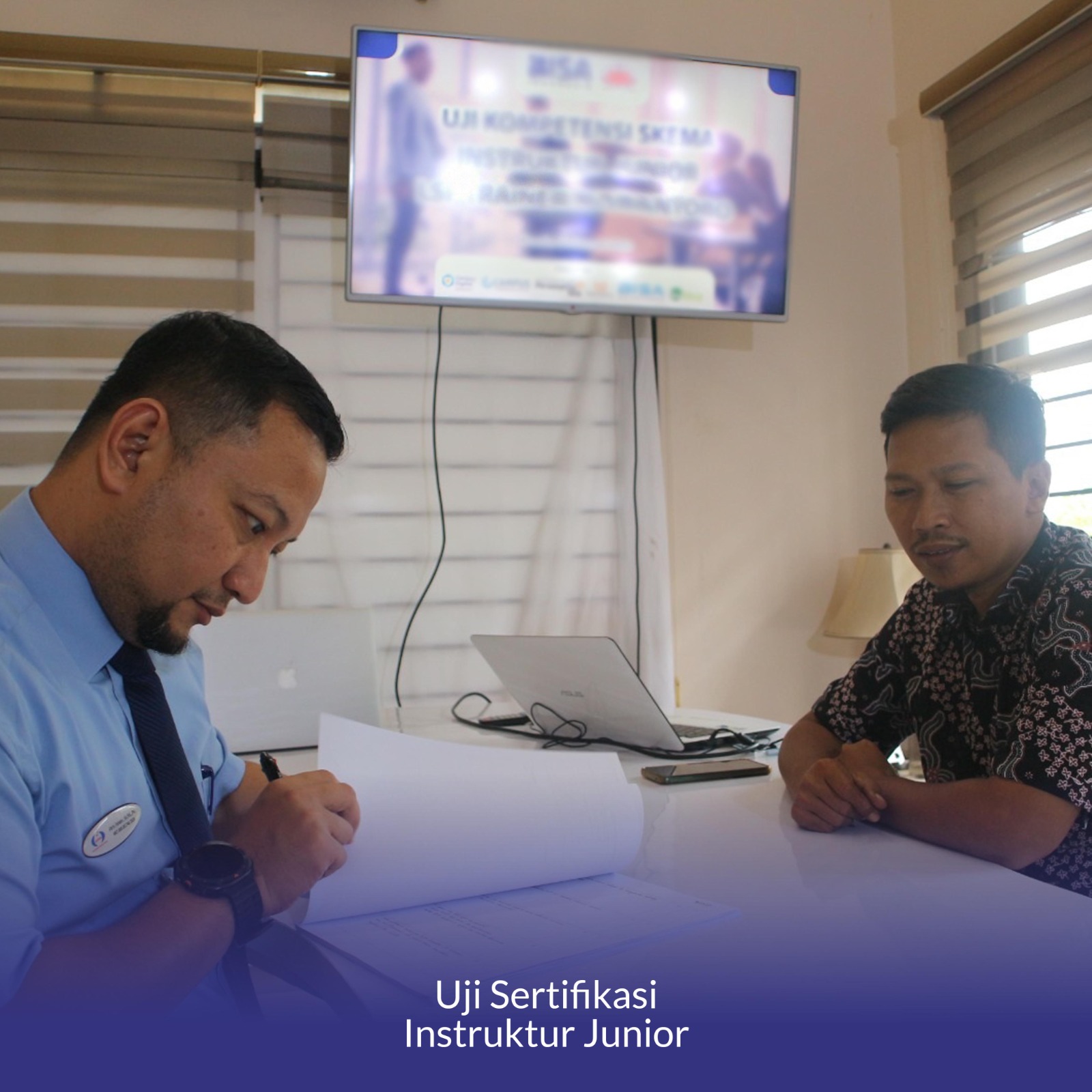 Uji Sertifikasi Instruktur Junior