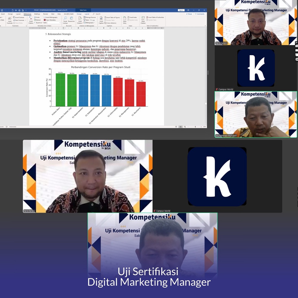 Uji Sertifikasi Digital Marketing Manager