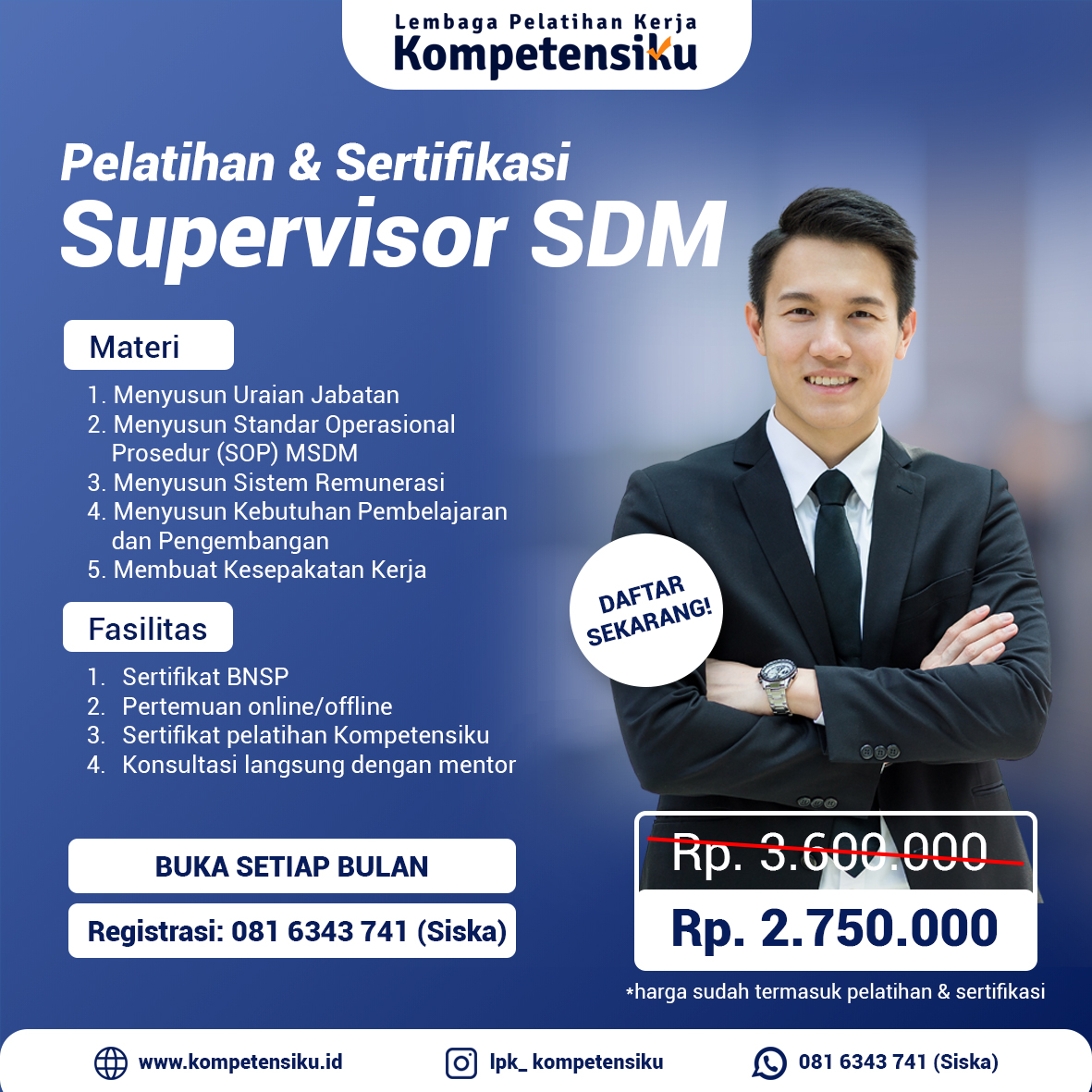 Gambar Pelatihan Batch 7 Supervisor SDM